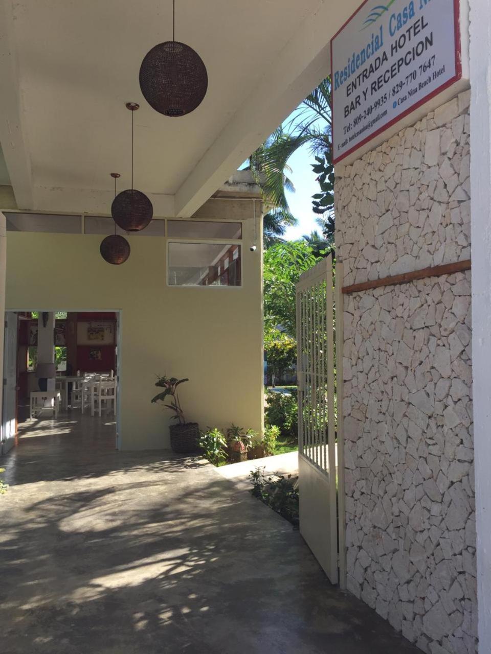 Beach Hotel Casa Nina Las Terrenas Kültér fotó